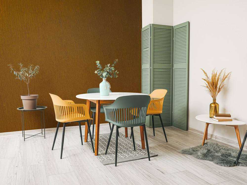 Un mur avec de la rouille