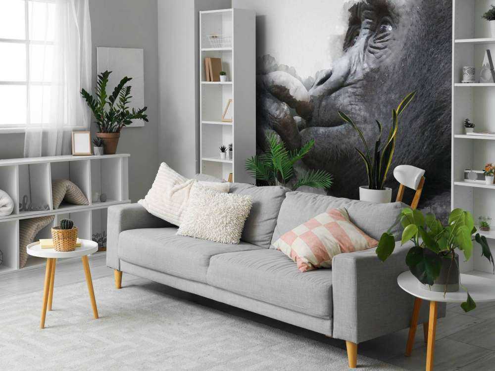 Chimpanzé à l'aquarelle