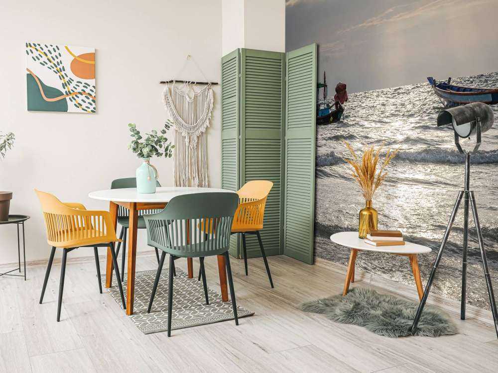 La nuit tombe Île Kho Pipi (Thaïlande)