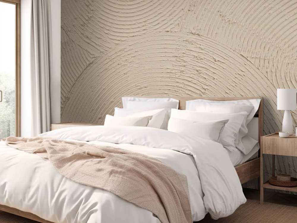 Cercles zen en taupe
