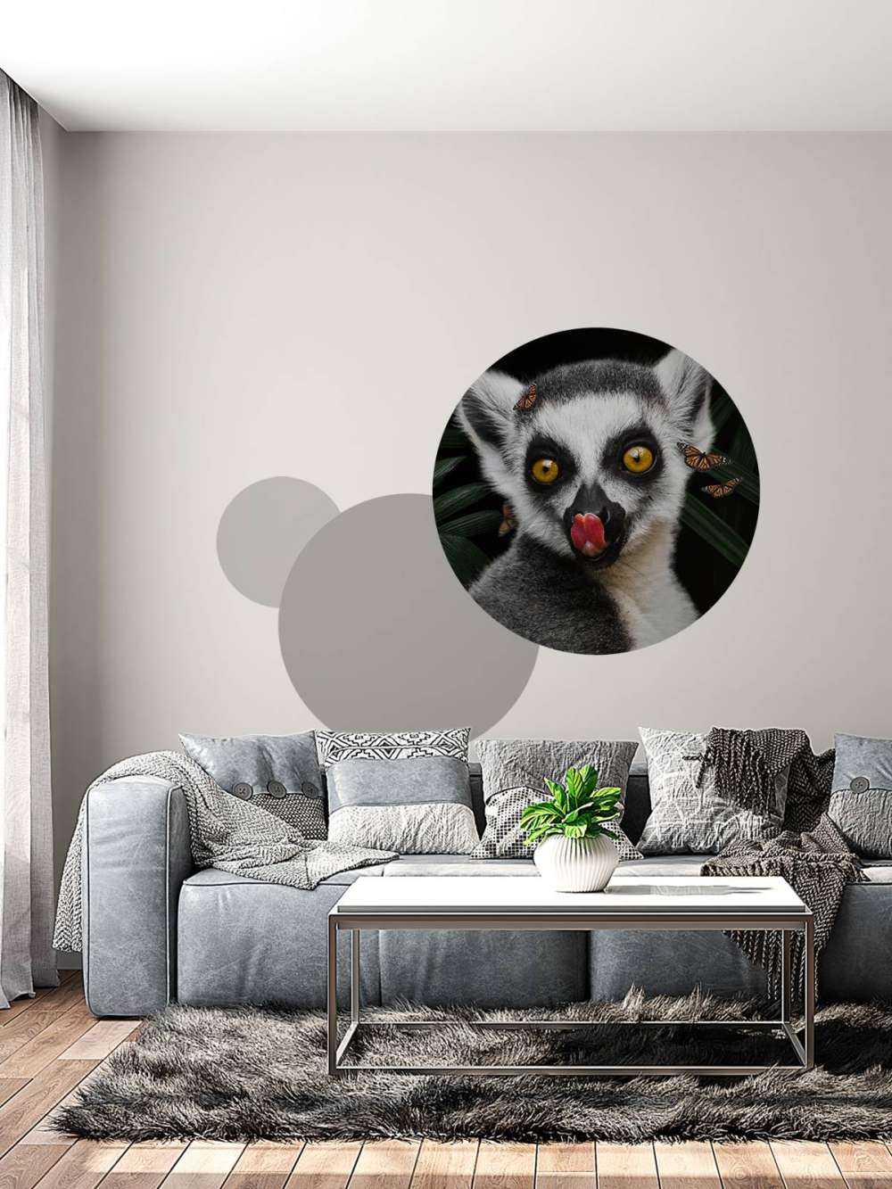Jungle Lemur Portrait