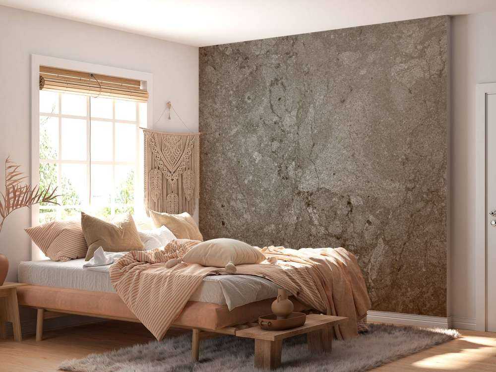 Marbre avec teinte sable gris