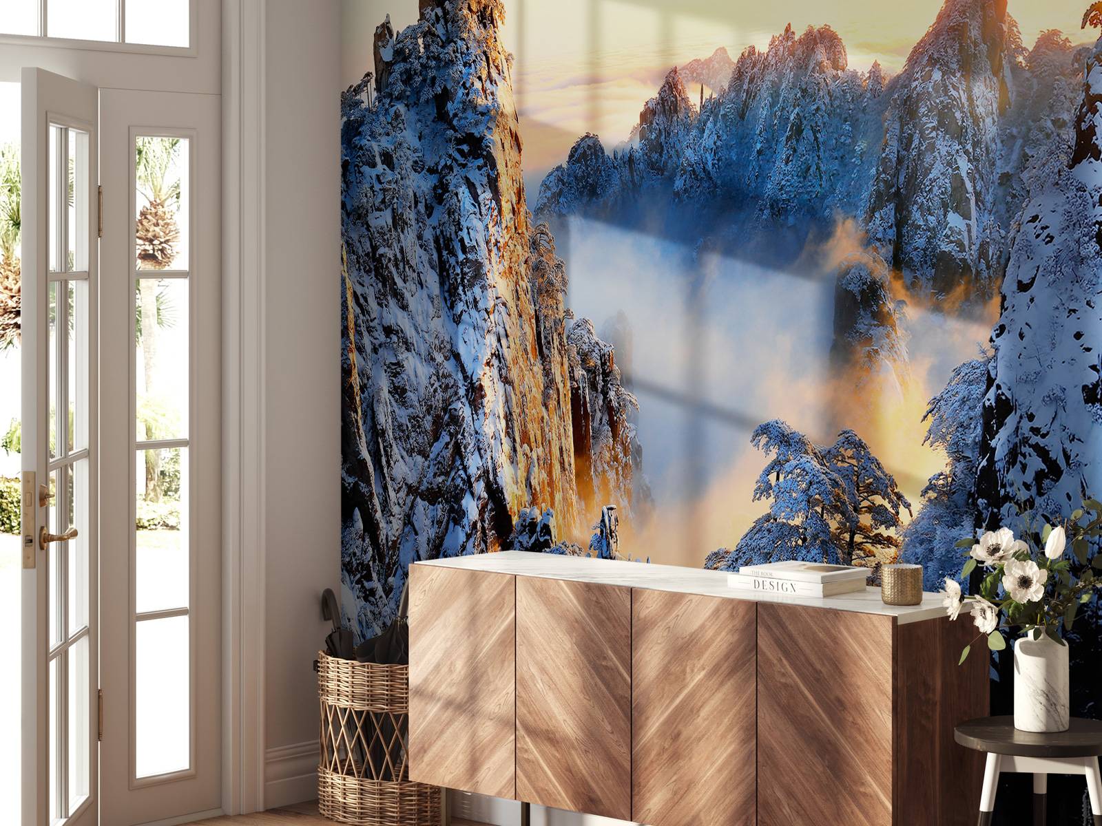 Papier Peint Auto-adhésif 3D – Paysage Du Yangtsé – Style Image – Pour Toutes Pièces