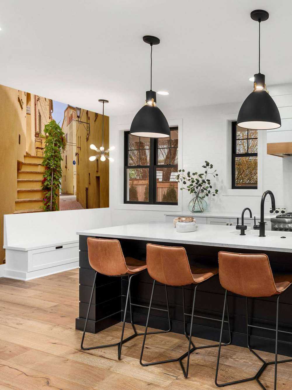 Escalier dans une rue italienne