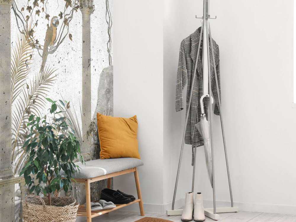 Bâtiment abandonné dans la jungle