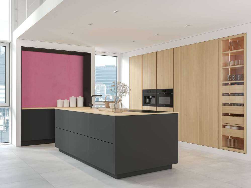 Béton blush scintillant