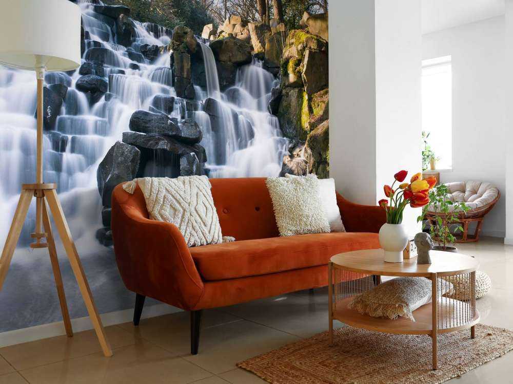 Chute d'eau en hiver