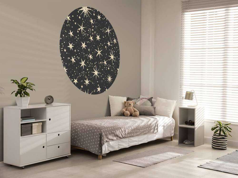 Nuit étoilée vintage scintillante