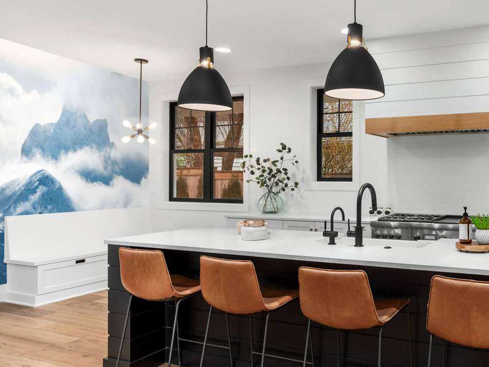 Brume sur les sommets de Winterberg.