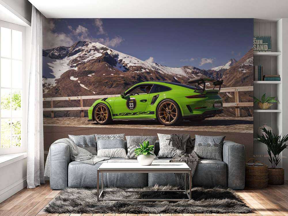 Porsche 911 GT3 RS dans les Alpes