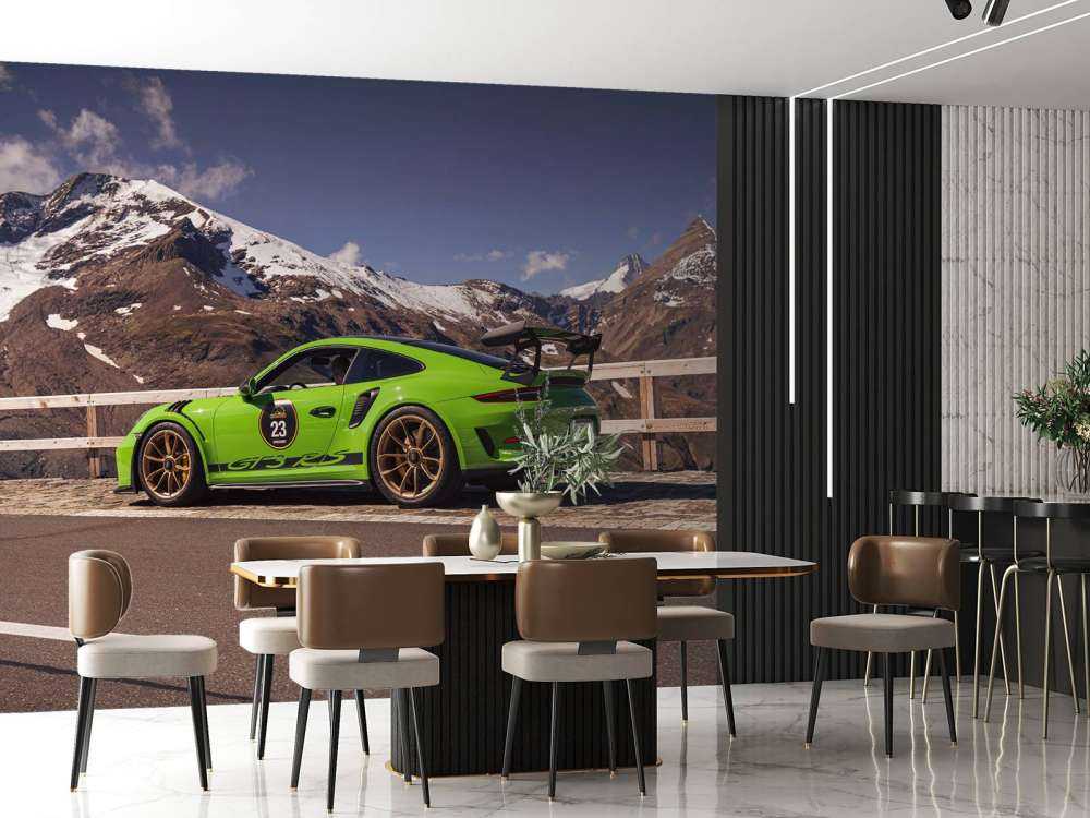 Porsche 911 GT3 RS dans les Alpes