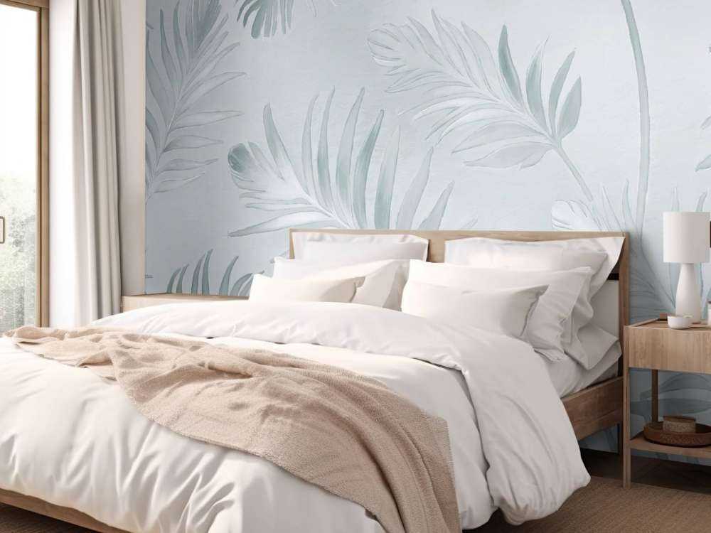 Feuilles dorées sur un beige doux et sombre