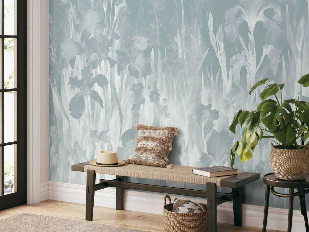 Printemps parfumé - bleu clair