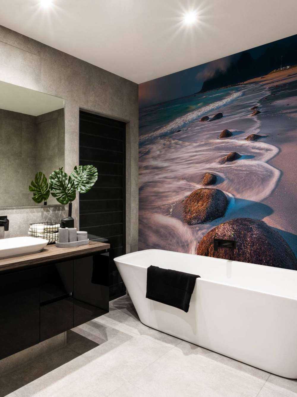 Lueur du soir sur la côte nord.