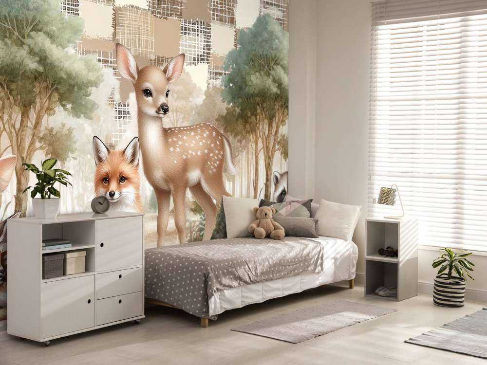 Animaux en teintes chaudes