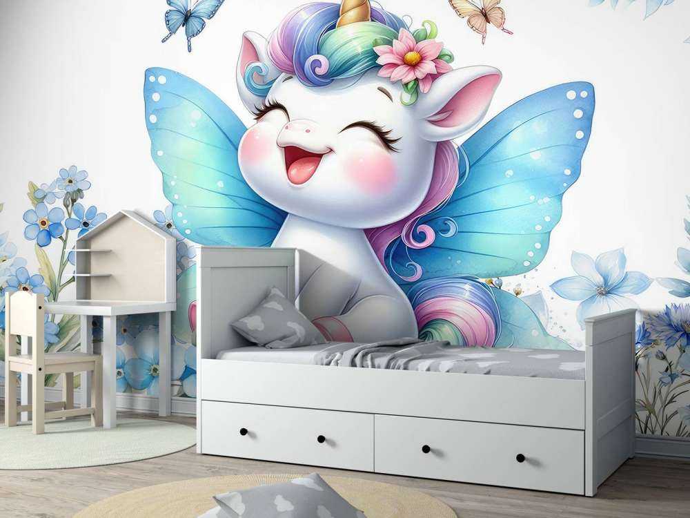 Fées Heureuses Licorne et Fleurs
