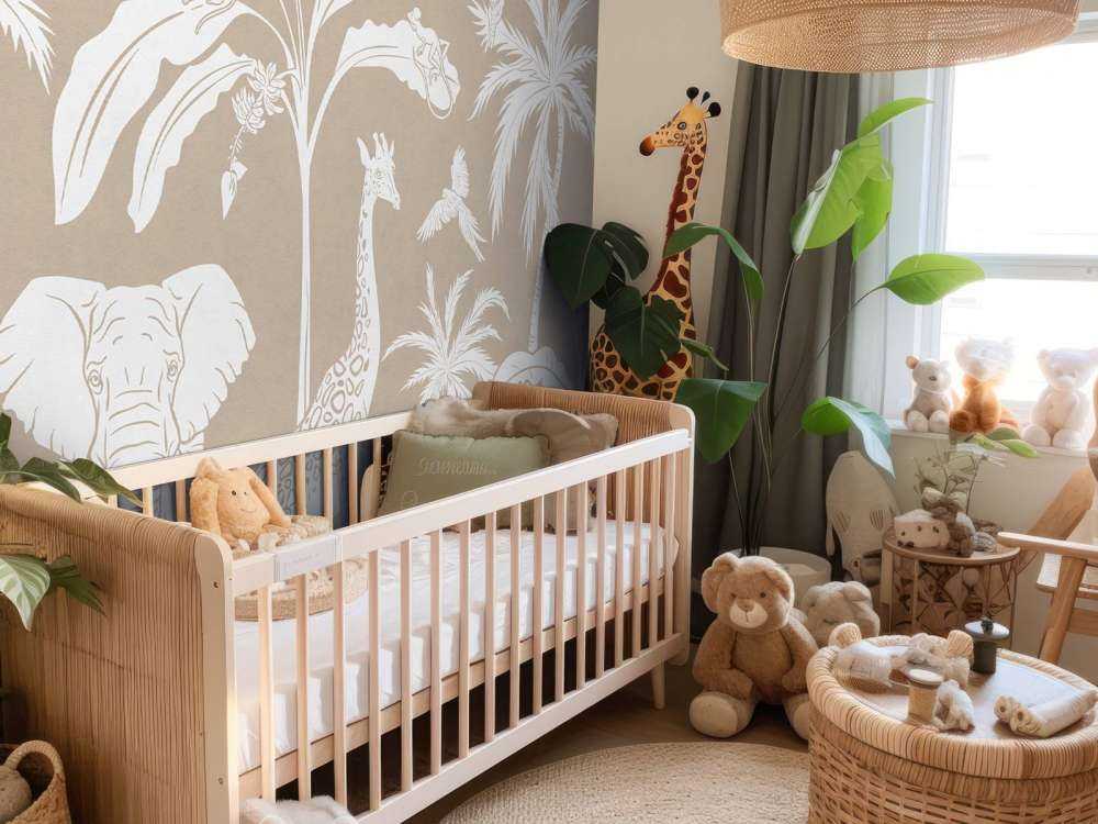 Jungle Monochrome - Marron