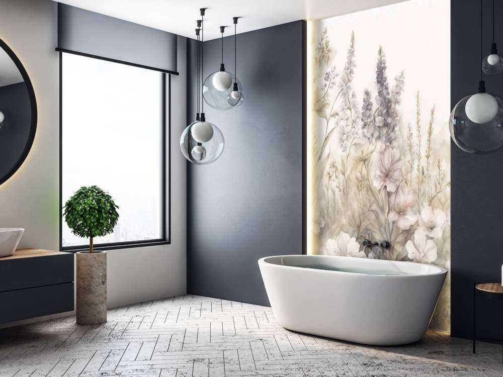 Jardin anglais tendre - orange