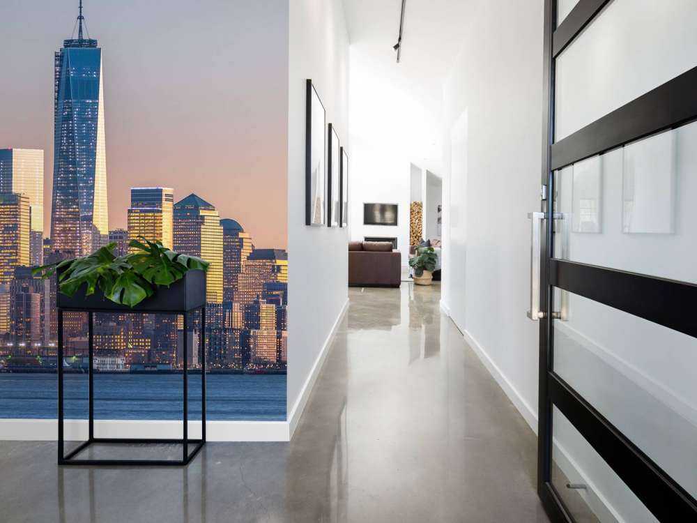 Coucher de soleil à New York