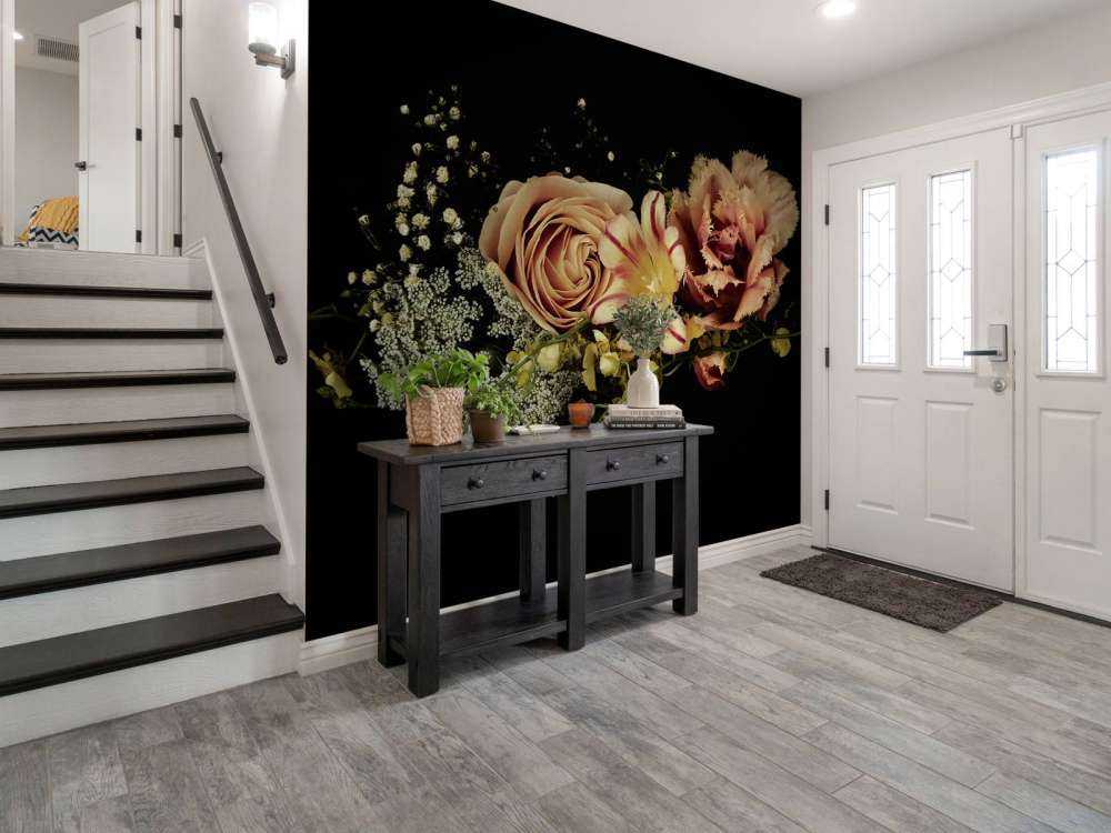 Guirlande de fleurs Vintage