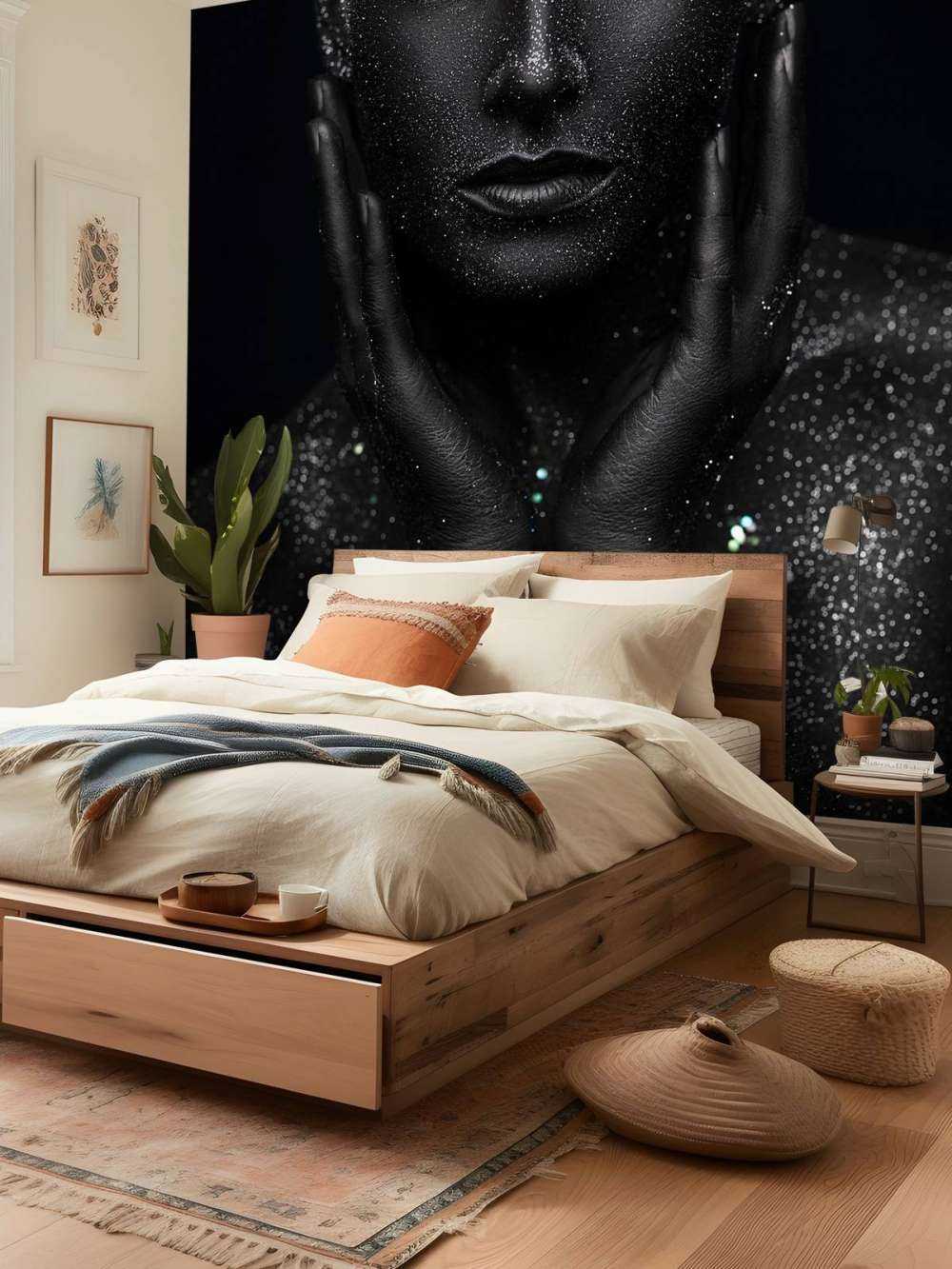 Femme aux paillettes