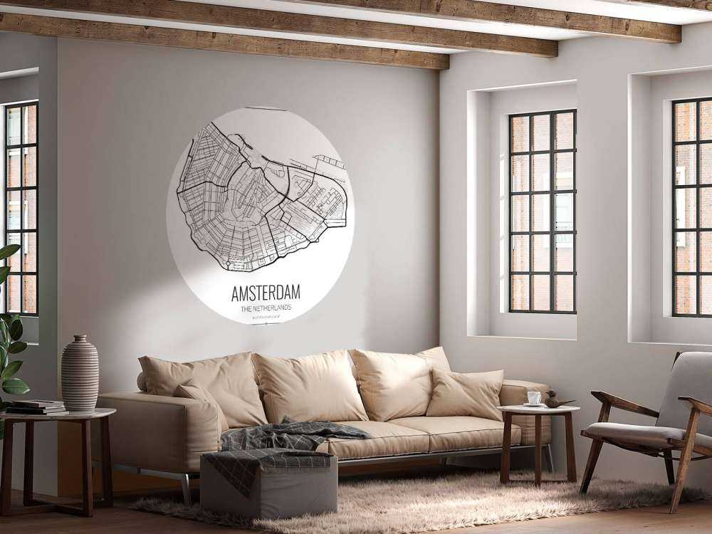 Carte unique d'Amsterdam