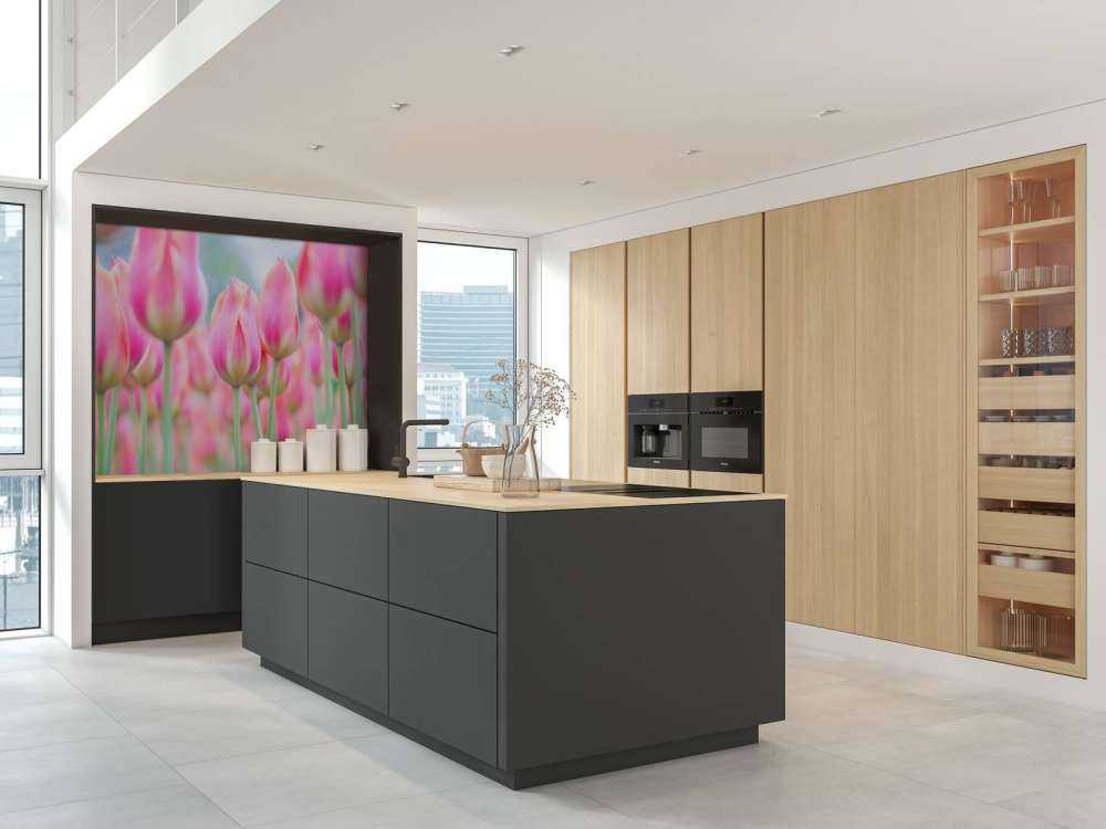 Gros plan sur des tulipes roses