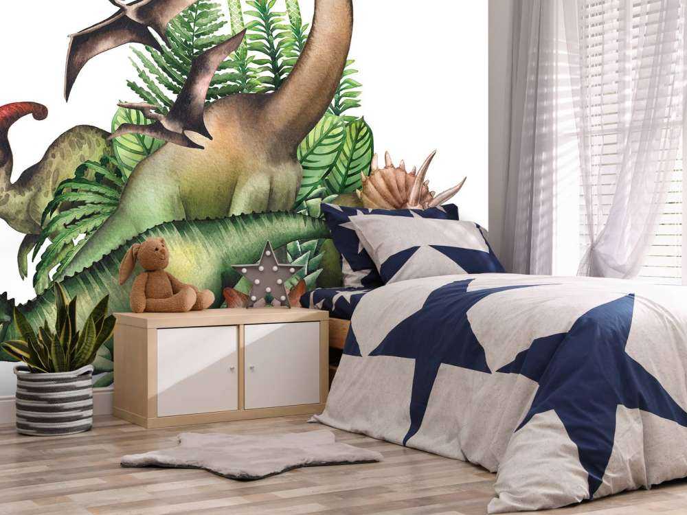 Dino's à l'aquarelle