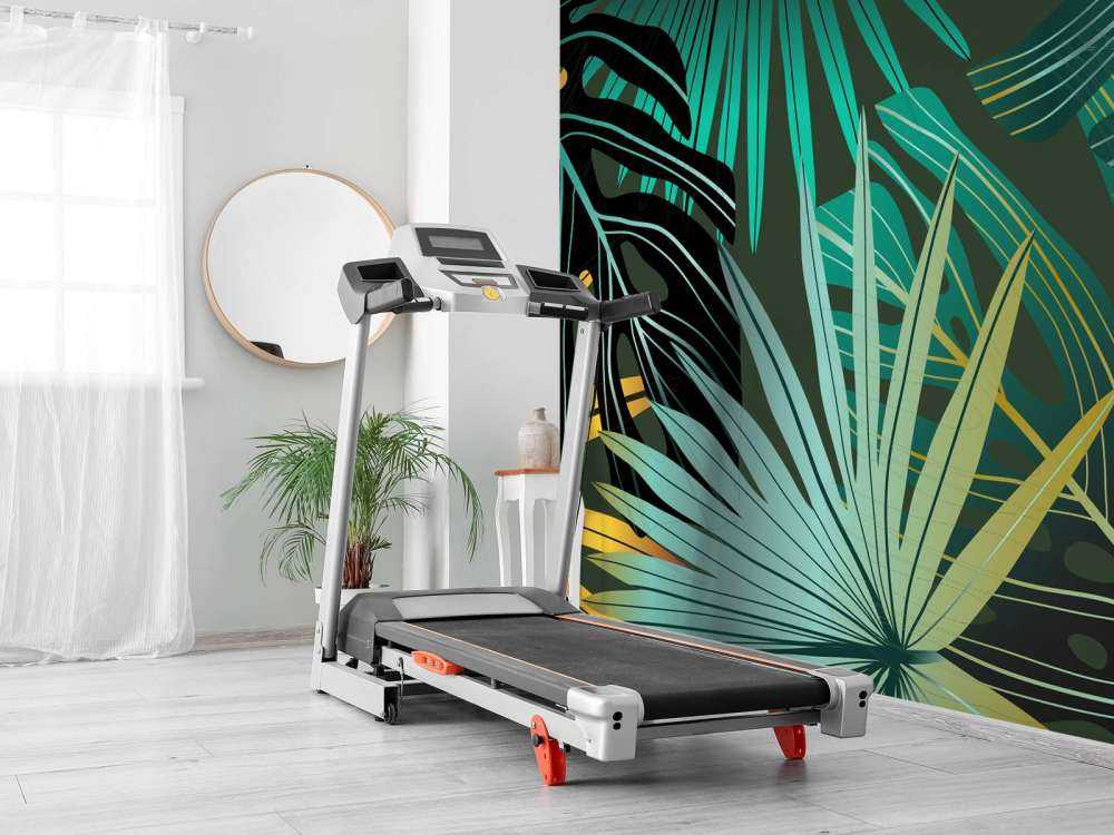 Panorama des feuilles tropicales