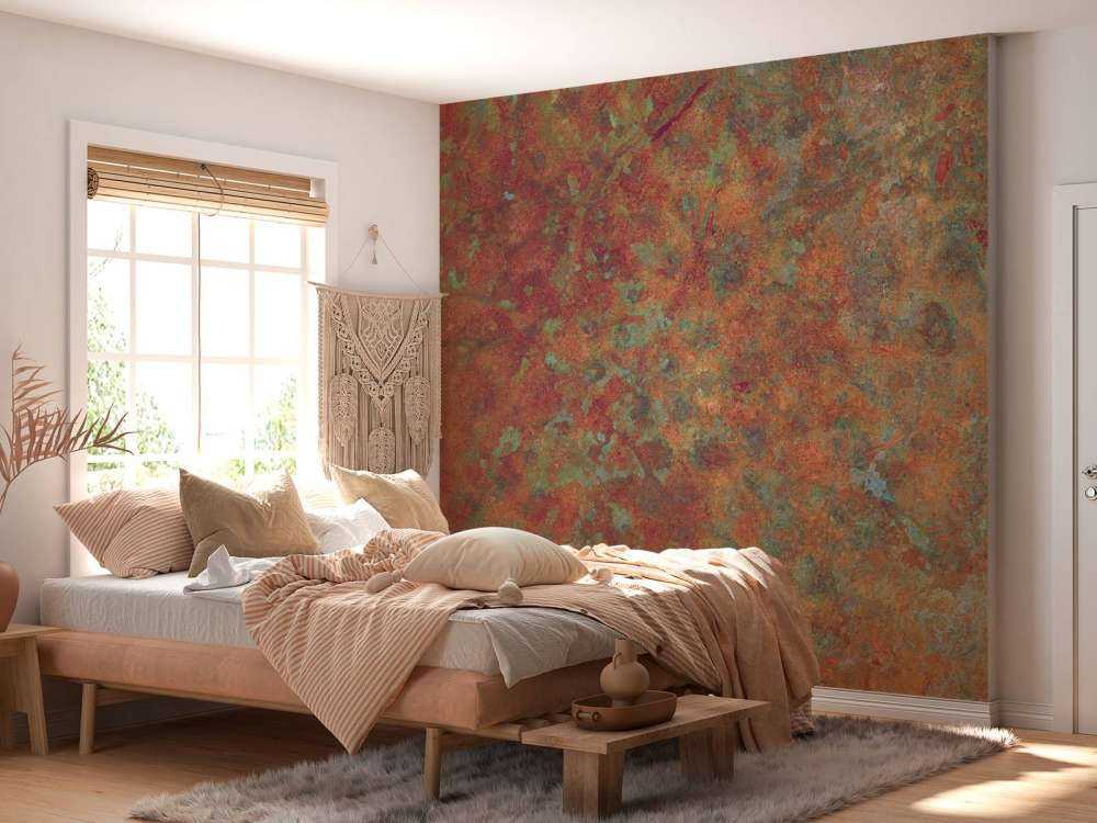 Métal industriel oxydé