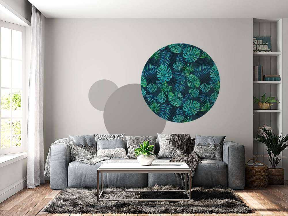 Plantes tropicales en aquarelle