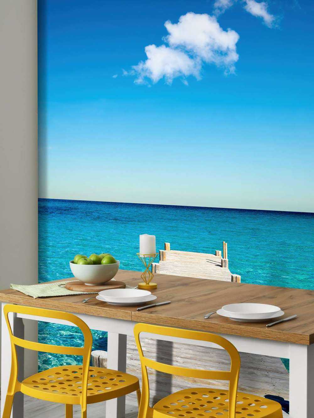 Remontant dans la mer