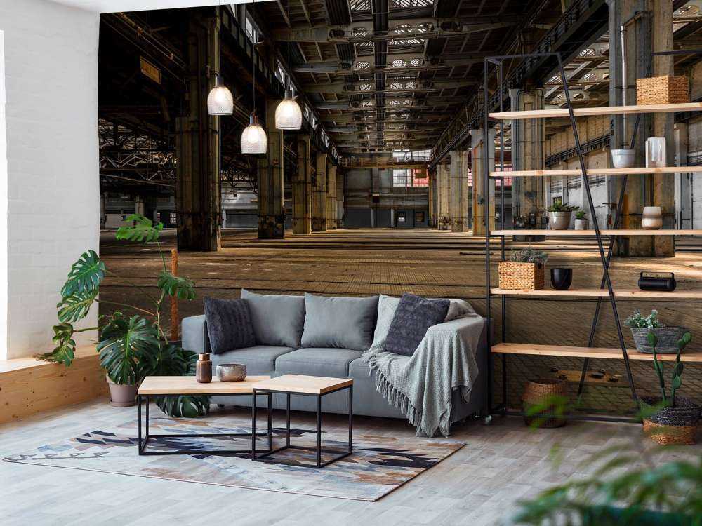 Une salle abandonnée