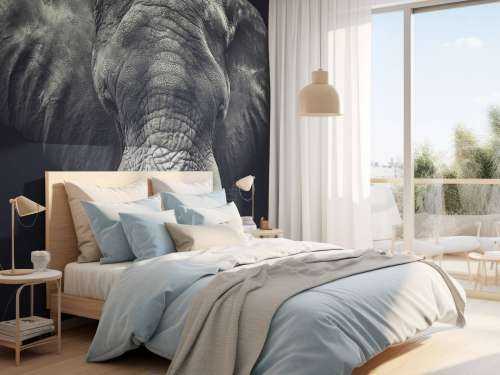 Gros plan sur un éléphant