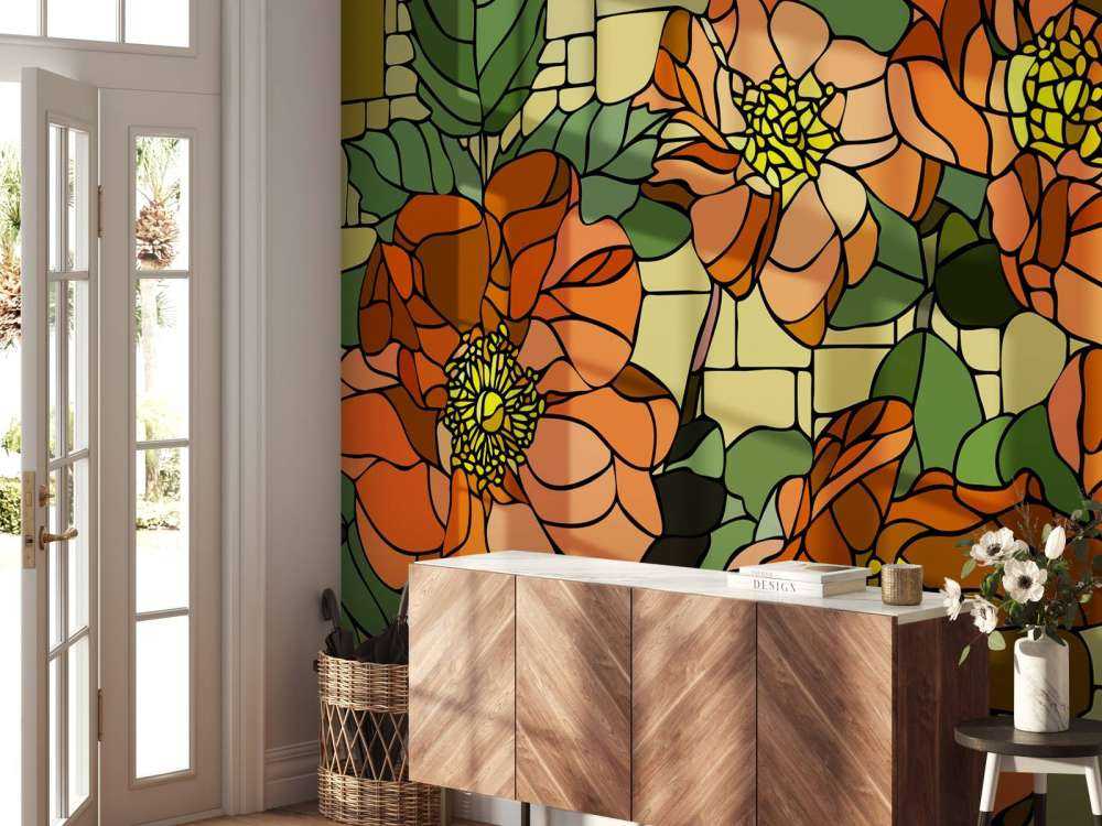 Rosier des chiens en fleur