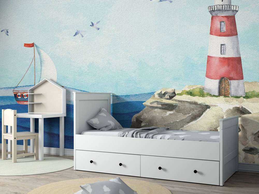 Phare sur les rochers