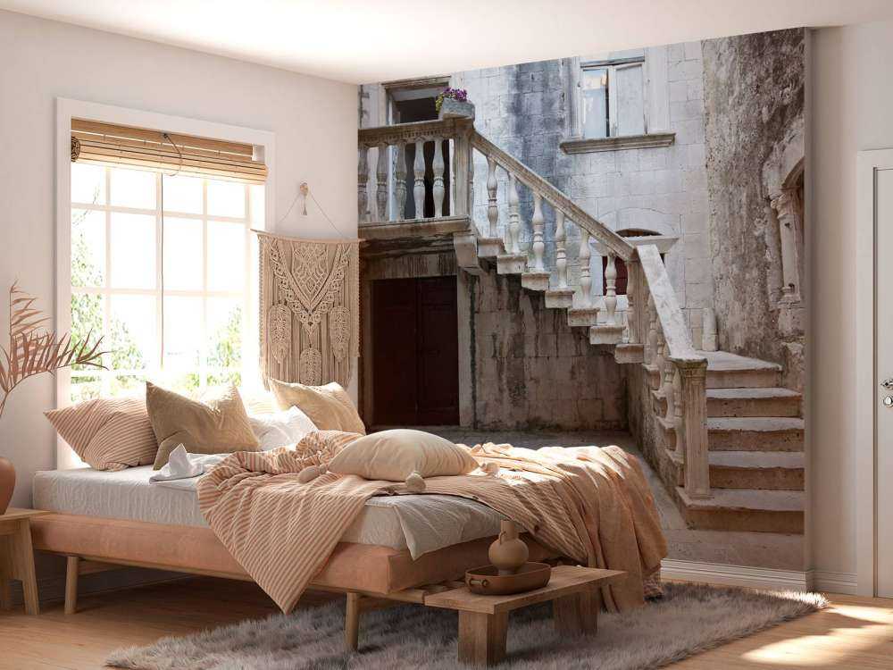 Marches dans la vieille ville de Korƒçula