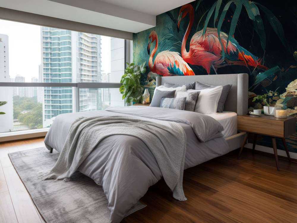 Éveil de l'Oasis Flamant