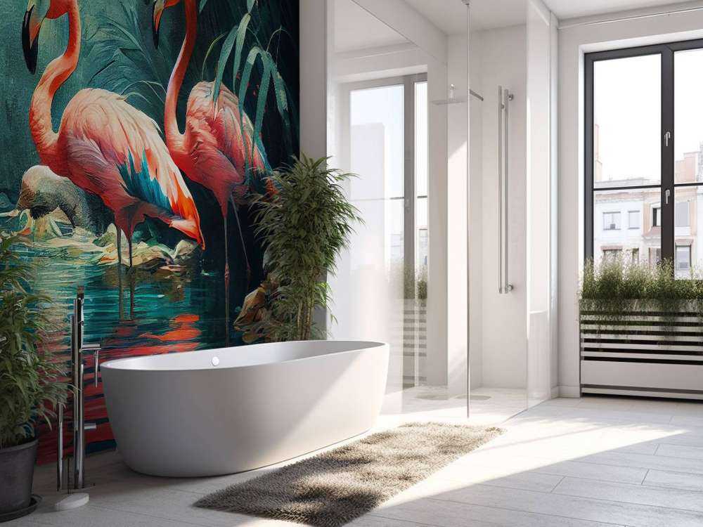 Éveil de l'Oasis Flamant