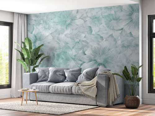 Élégance Botanique Aquarelle Menthe Glacée