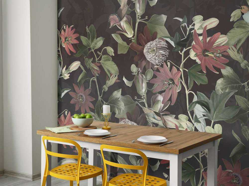 Sept oiseaux dans un feuillage enchanté - Fleur de minuit