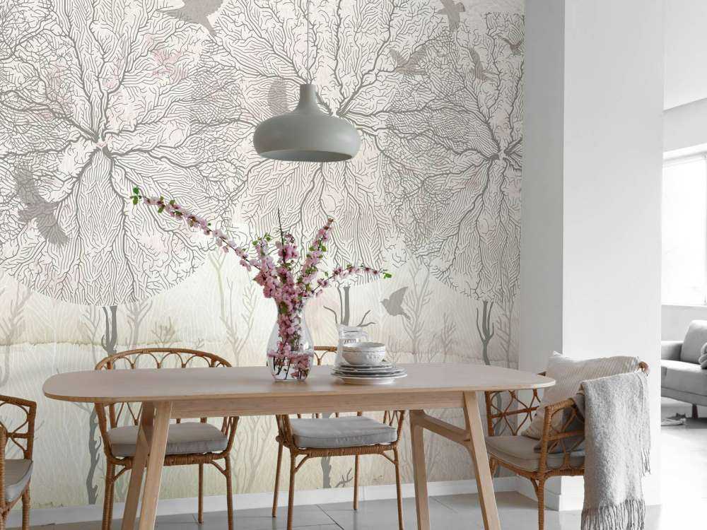 Graphic Trees - Sepia