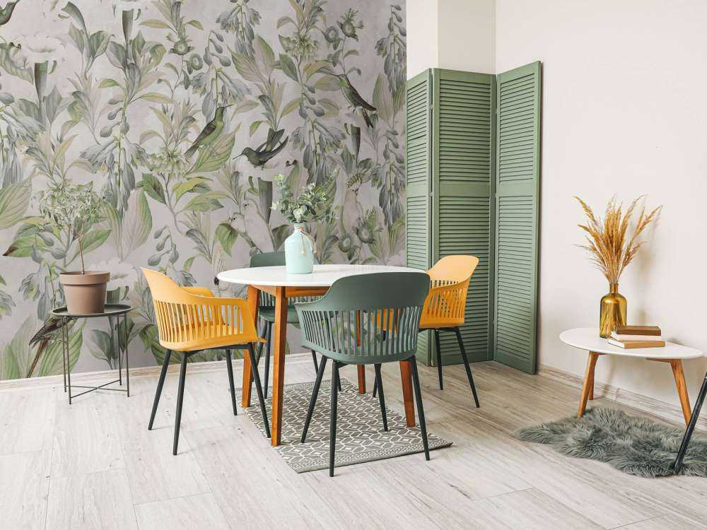 Chanson d'oiseau éthérée en fleurs - Symphonie verdoyante