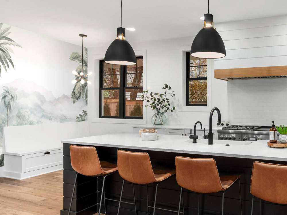 Panorama Montagneux Vert des Tropiques