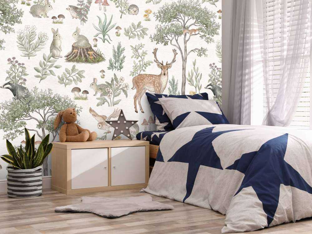 Fantastic Forest - White - 90