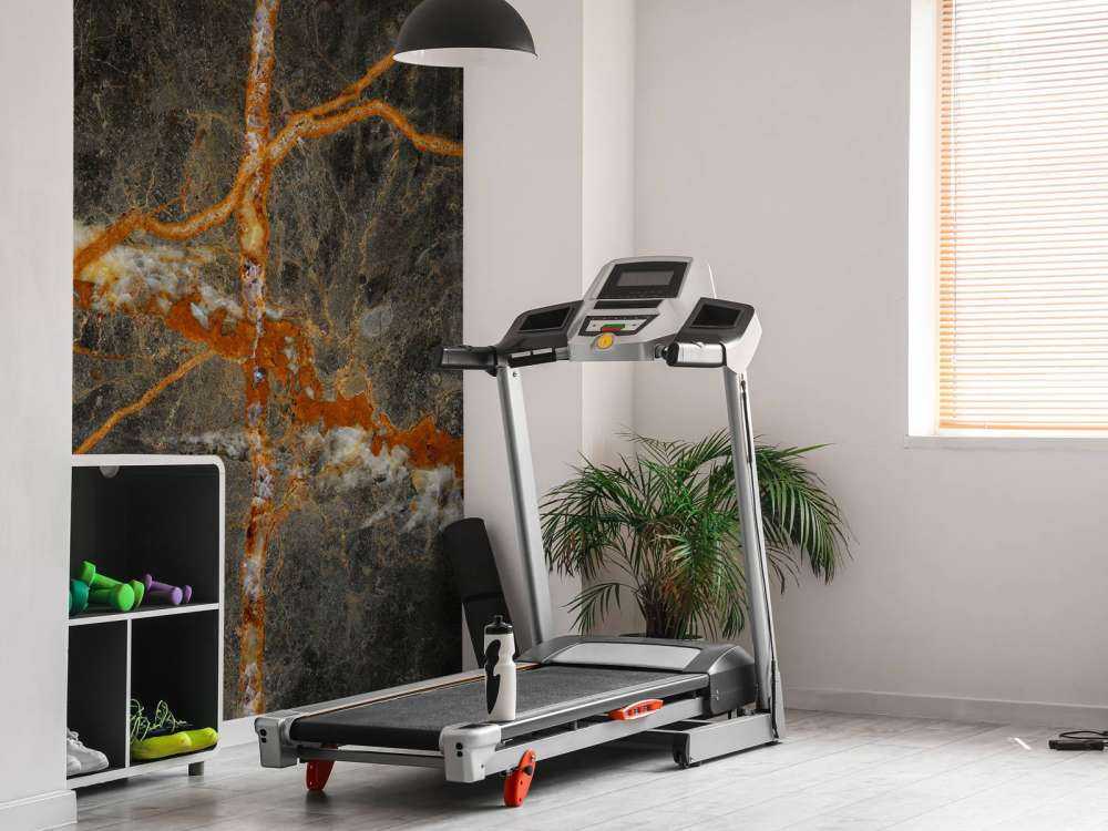 Marbre avec tonalité cuivre