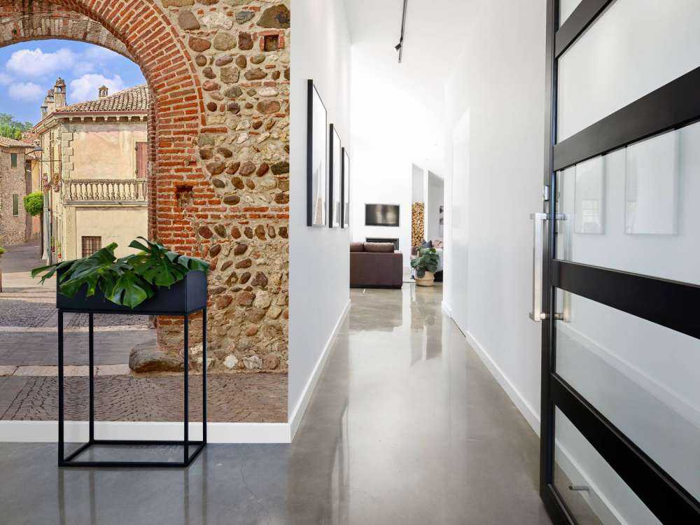 Passage avec double arc