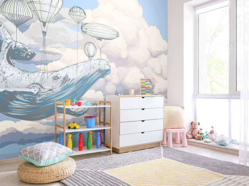 La baleine et ses montgolfières