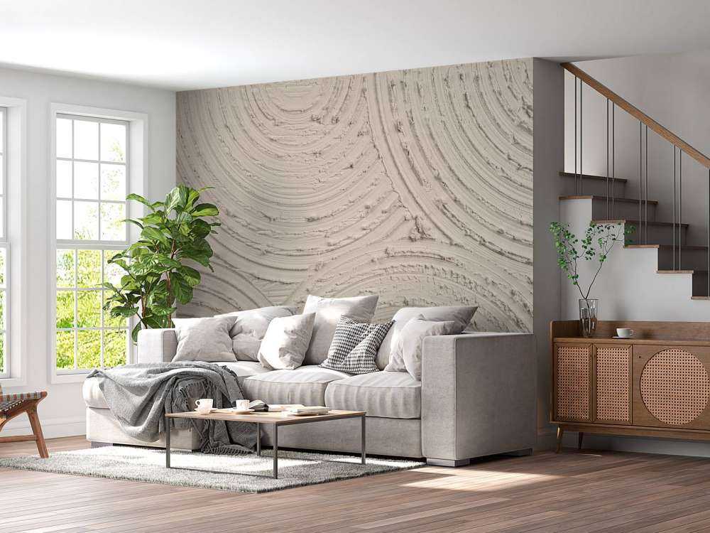 Cercles Zen avec structure en lin