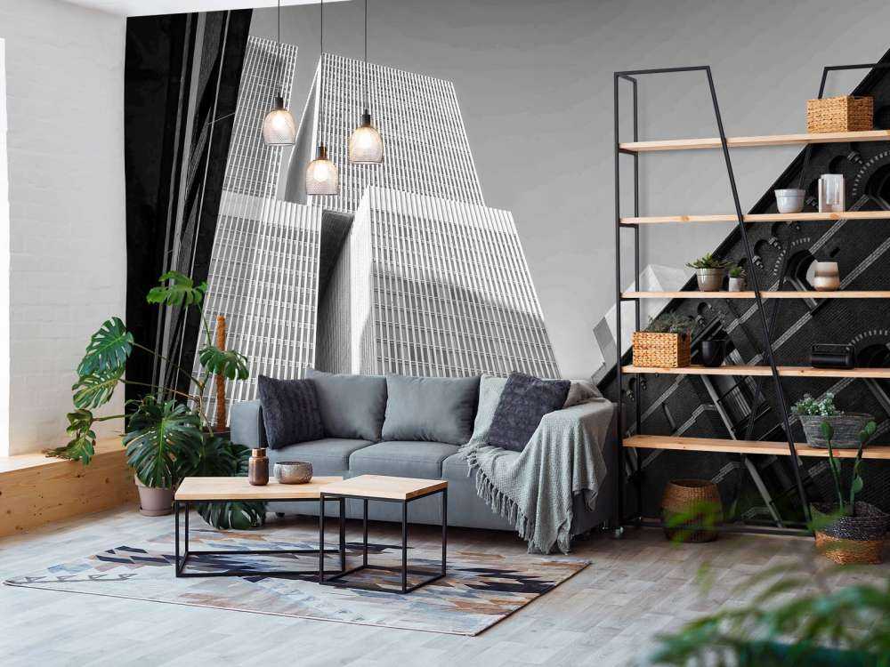 Contraste architectonique à Rotterdam